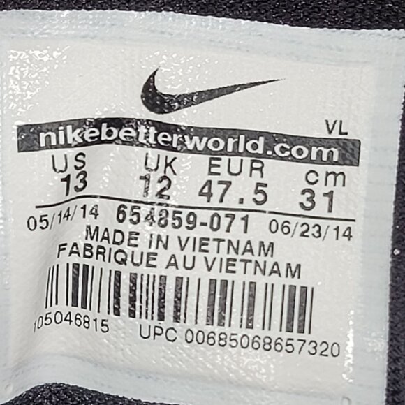 Nike Zoom Field General Florida State University Men\'s Shoes 654859-071 US Sz 13 main image 8